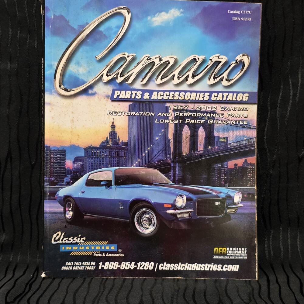 Classic Industries Camaro Parts Catalog 1967-2002 Chevy Restoration Accessories